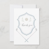 Golfpartij Dank u Kaart (Voorkant)