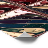 Golfpatroon Fractal Poster (Hoek)