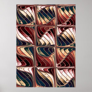Golfpatroon Fractal Poster