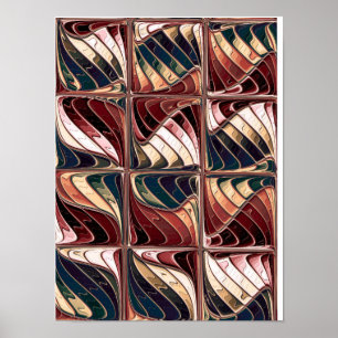 Golfpatroon Fractal Poster