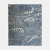 Golfpatroon, Japans ontwerp Fleece Deken (Voorkant)