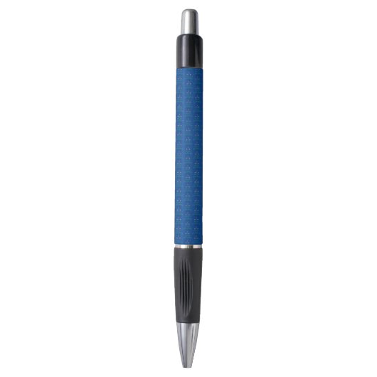 Golfpennen LEVEN IS BETER - Golfers Blauw Custom Pen (Voorkant Verticaal)
