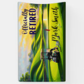 Golfpensioen Spandoek (Verticaal)