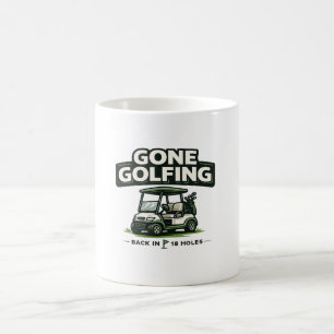 Golfpensioen Weg met Golfen Koffiemok