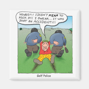 Golfpolitie Magneet