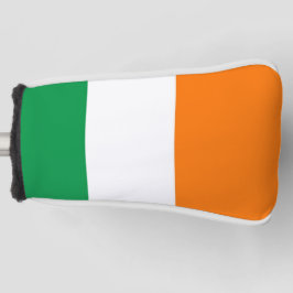Golfputter Hoesje met Ierse vlag Golfheadcover