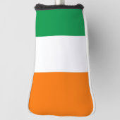 Golfputter Hoesje met Ierse vlag Golfheadcover (Draai 90)