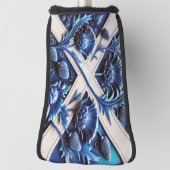 Golfputter Hoesje met Scottish Thistles Design Golfheadcover (Draai 90)