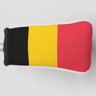 Golfputter Hoesje met vlag van België Golfheadcover