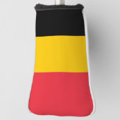 Golfputter Hoesje met vlag van België Golfheadcover (Draai 90)