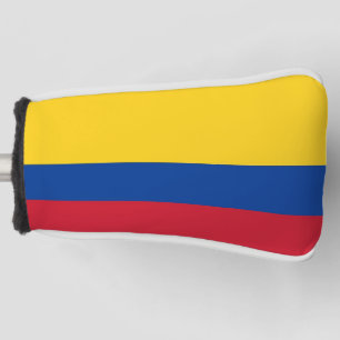 Golfputter Hoesje met vlag van Colombia Golfheadcover