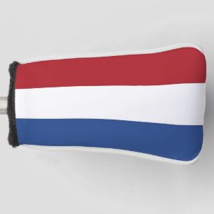 Golfputter Hoesje met vlag van Nederland Golfheadcover