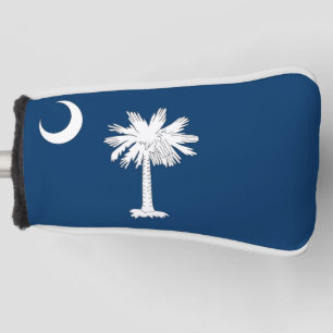 Golfputter Hoesje met vlag van South Carolina, Ver Golfheadcover
