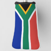 Golfputter Hoesje met vlag van Zuid-Afrika Golfheadcover (Draai 90)