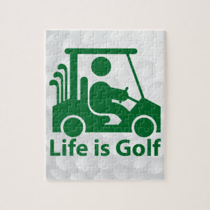 Golfpuzzel. Legpuzzel