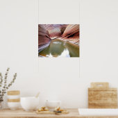 Golfreflectie Poster (Keuken)