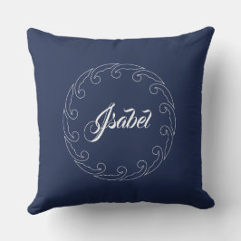 Golfring met naam kussen