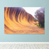 GOLFROCK 32x48 Canvas Afdruk (Insitu (Houten vloer))