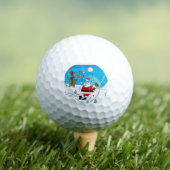 **GOLFSANTA OF REINDEER CADDY** GOLFBALLEN (Insitu Shirt)