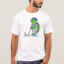 Golfschildpad T-Shirt