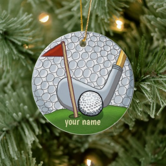 Golfschommel ornament (Boom)