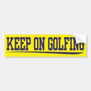 golfspel bumpersticker