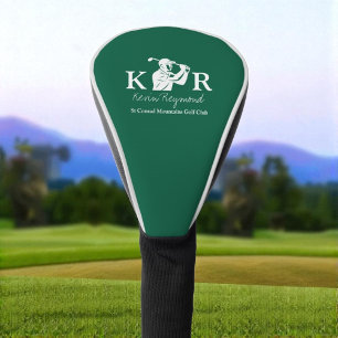 Golfspeler Icoon Groen Golfheadcover