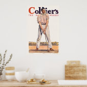 Golfspeler Poster (Keuken)