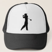 golfspeler trucker pet (Voorkant)