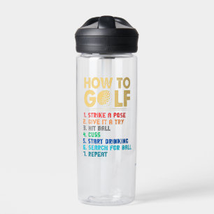 golfspeler waterfles