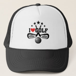 Golfspelers, ik hou van Golf Trucker Pet