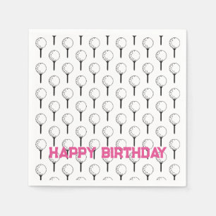 Golfsport Happy Birthday Classic Balls T - shirts Servet