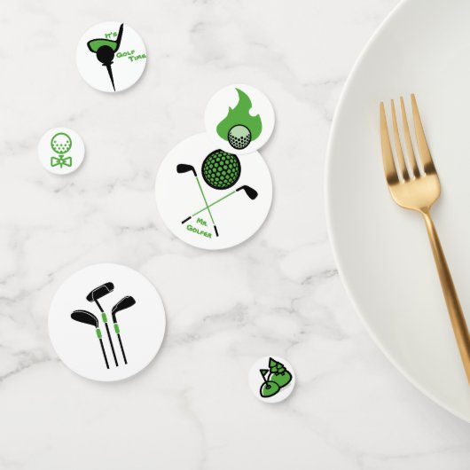 Golfsporttafel Confetti (Groep)