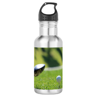 Golfstalen waterfles waterfles