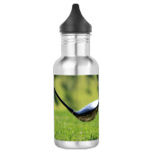 Golfstalen waterfles waterfles  (Links)