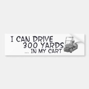 Golfstation Bumpersticker