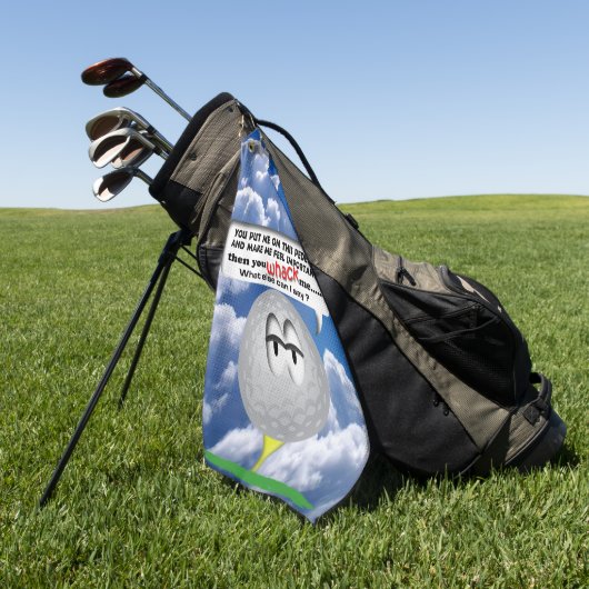 Golfstrips Golfhanddoek (Groen)