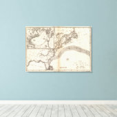 Golfstroom Canvas Afdruk (Insitu (Houten vloer))