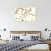 Golfstroom Canvas Afdruk (Insitu (Slaapkamer))