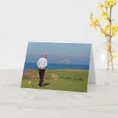 golfsympathie kaart (Gele Bloem)