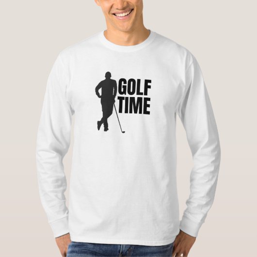 Golftijd T-shirt (Voorkant)