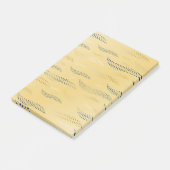 Golftijger (gestileerd patroon) 1 post-it® notes (Schuin)