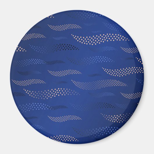 Golftijger (gestileerd patroon) 2 magneet (Voorkant)