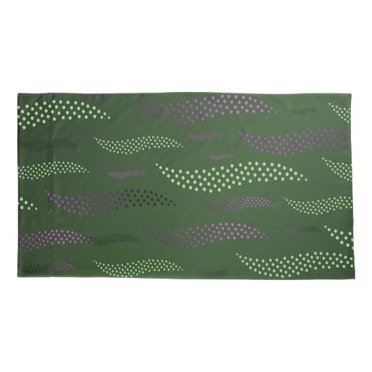 Golftijger (gestileerd patroon) 5 kussensloop (Achterkant)