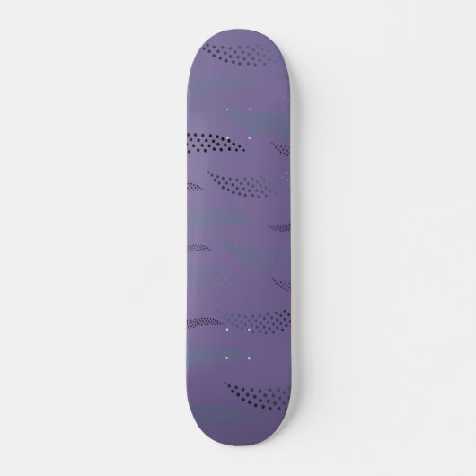 Golftijger (gestileerd patroon) 9 skateboard (Voorkant)