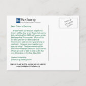 Golftoernooi Save the Date Briefkaart (Achterkant)