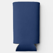 Golftoernooi Uitje Blauw Aangepaste Tekst Skinny (Achterkant)