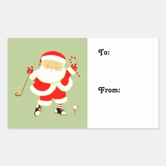 Golfvakantie Cadeau Labels (Voorkant)