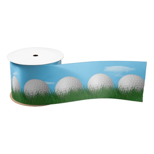 Golfvallen in gras lint (Spoel)