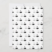 Golfverjaardag Par-t-shirt Party Invitation Kaart (Achterkant)